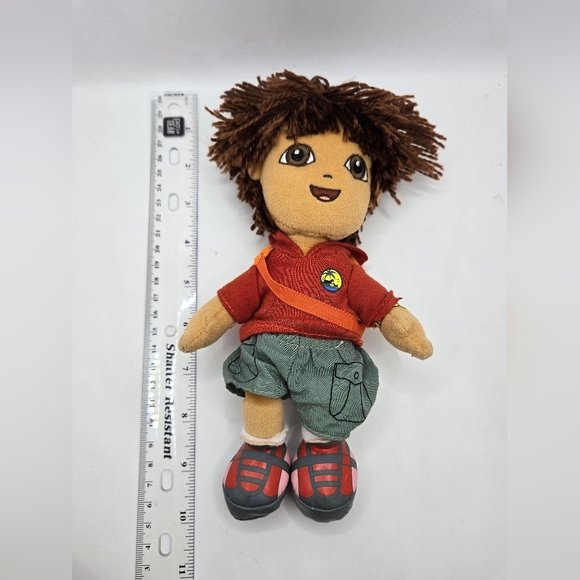 TY Beanie Baby - DIEGO (Red Shirt & Grey Pants - Nick Jr. - Go Diego Go!) 7.5" - Picture 5 of 5